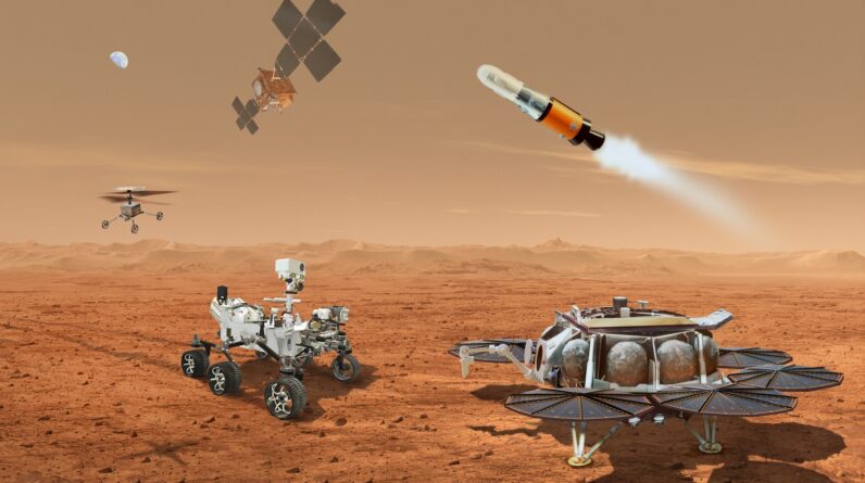Mars Sample Return illustration