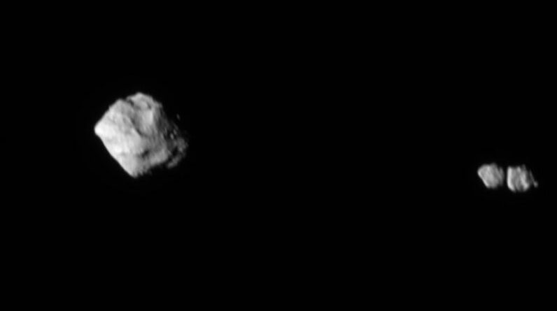 O asteroide visitado pela espaçonave da NASA tem uma companheira “misteriosa”.
