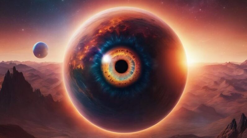 Os planetas do globo ocular são reais?
