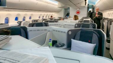 Comentário: Air Canada B787 |  Classe Executiva |  Filhote de Yule