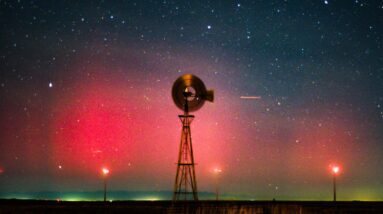 Uma poderosa tempestade solar traz a aurora boreal para o Texas