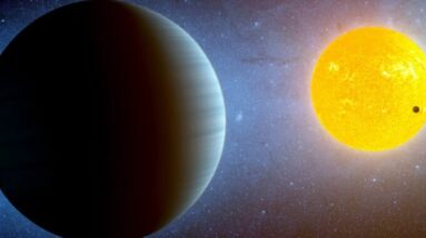 Astrônomos descobriram um exoplaneta extremamente quente do tamanho da Terra com um hemisfério de lava