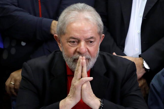 Ex-presidente brasileiro Luiz Inácio Lula da Silva, 13 de julho de 2017.