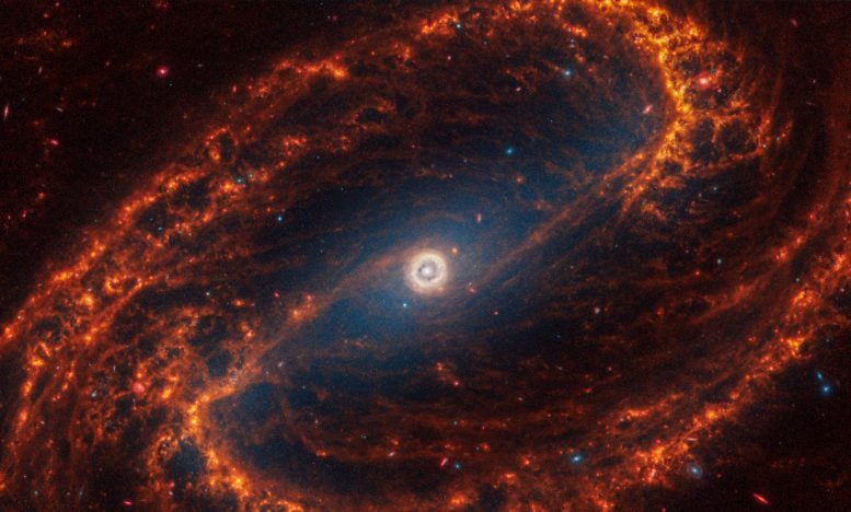 Galáxia espiral Webb NGC 1300