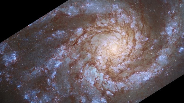 Galáxia espiral do Hubble NGC 4254
