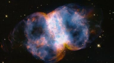 Hubble comemora seu 34º aniversário com uma olhada na Nebulosa do Pequeno Haltere