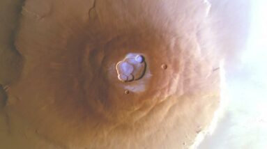 A descoberta de água gelada nos vulcões de Marte na primeira descoberta “importante”: um estudo