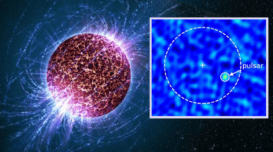 Um estagiário de pesquisa da Marinha dos EUA descobre uma estrela de nêutrons “extrema” em rápida rotação