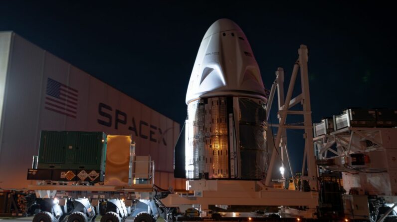 SpaceX adia o lançamento de sua missão de caminhada espacial Polaris Dawn para 27 de agosto